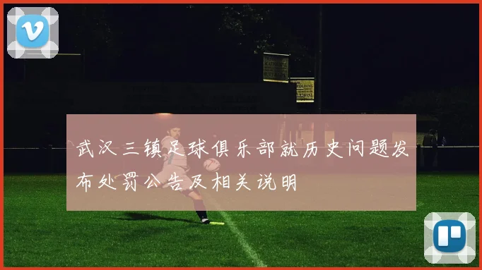 武汉三镇足球俱乐部就历史问题发布处罚公告及相关说明